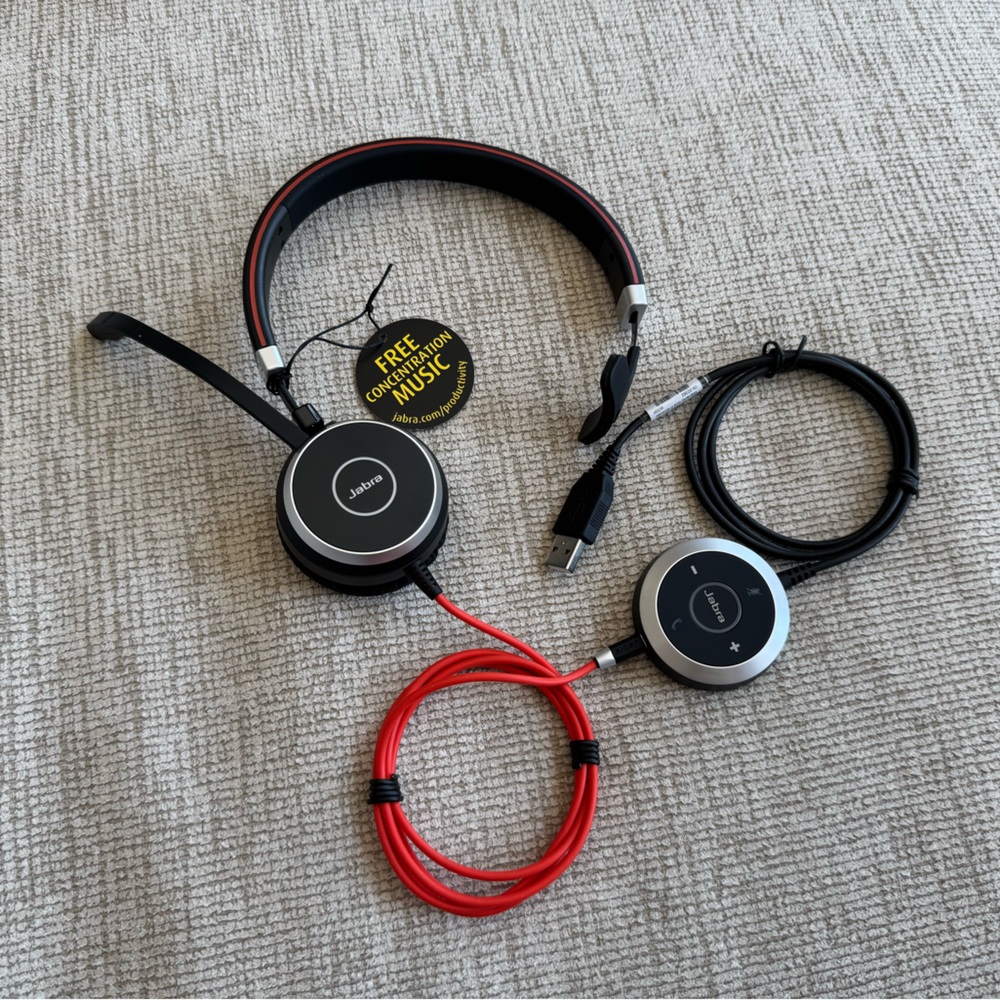 Jabra ENC010 USB Headset Single Ear Noise Canceling Microphone – New/Unused